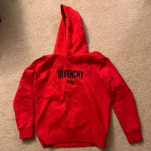 Givenchy distressed hoodie